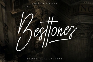 Besttones Signature Font Font Download