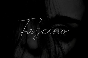 FASCINO - Handmade Luxury / Signature Typeface Font Download