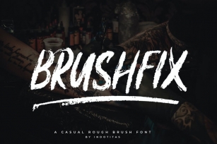 Brushfix Font Font Download