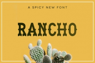 Rancho Font Font Download