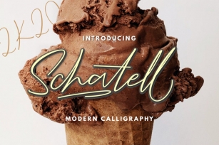 Schatell - Modern Calligraphy Font Download