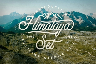 Himalaya Set Type Font Download