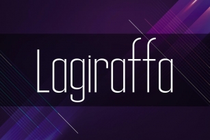 Lagiraffa Font Download