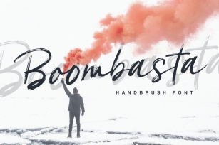 Boombasta - Handbrush Font Font Download