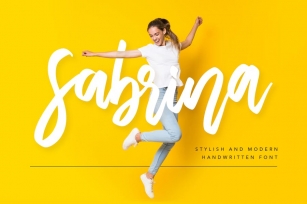 Sabrina Handwritten Font Font Download