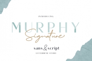 Murphy - Script & Sans Font Download
