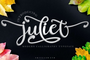 juliet Modern Calligraphy Font Download