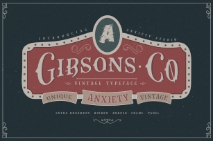 Gibsons Co Family Font Download