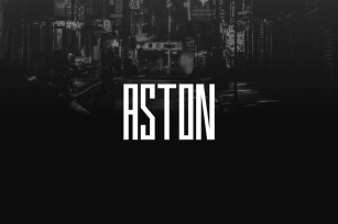 ASTON - Urban Display / Headline / Logo Typeface Font Download