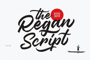 Regan Script Font Download