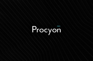 Procyon - Modern Typeface + WebFont Font Download