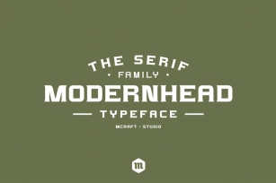 Modernhead Serif Typeface|Modern Font Font Download