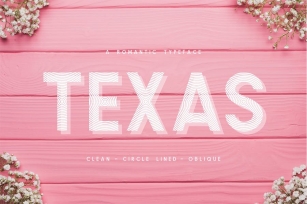 Texas | A Romantic Typeface Font Download