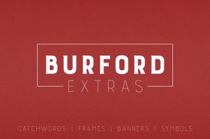 Burford Extras Font Download