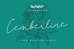 Cemberline Typeface Font Download