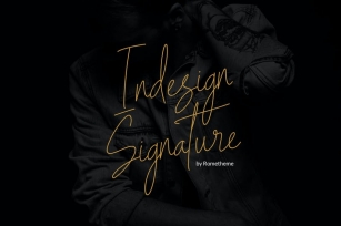 Indesign Signature Script YR Font Download