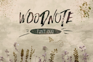 Woodnote Font Duo Font Download