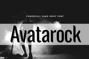 Avatarock - Modern Font Font Download