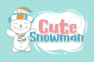 Cute Snowman Font Download