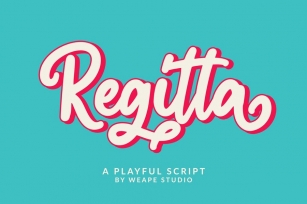 Regitta - Playful Script Font Download