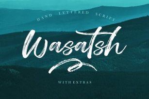 Wasatsh Brush Font Download