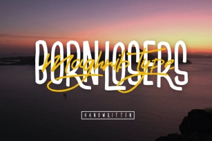 BornLosers Font Download