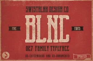 Blnc Family Typeface Font Download
