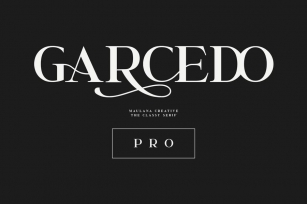 Garcedo Display Serif Font Font Download