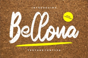 Bellona Texture Fontype Font Download