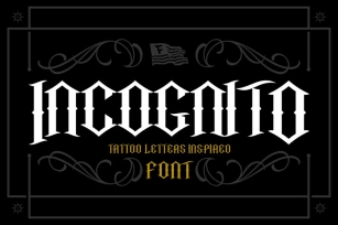 Incognito Tattoo Font Font Download