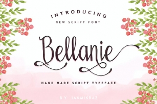 Bellanie Script Font Download