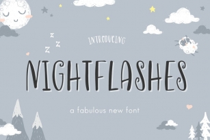 Nightflashes Font Font Download