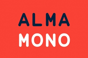 Alma Mono Font Download
