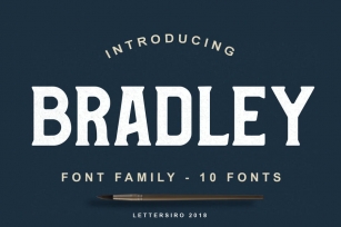 Bradley Font Family Font Download