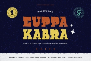 Cuppakabra Typeface Font Download