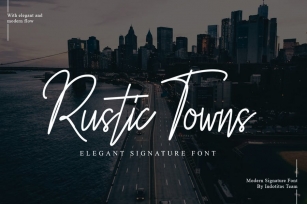 Rustic Towns Font Download