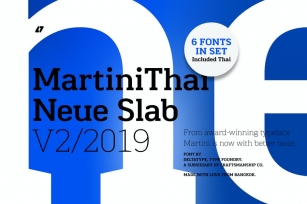MartiniThai Neue Slab V2 Font Download