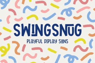 Swingsnug- Playful Display Sans Font Download
