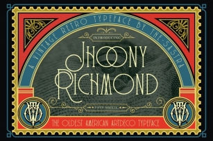 Jhoony richmond Font Download