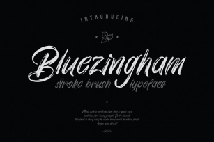 Bluezingham Font Download