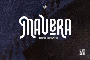 Mavera - Modern Display Font Font Download