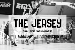 The Jersey - Quirky College Font Font Download