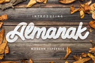 Almanak - Modern Typeface Font Download
