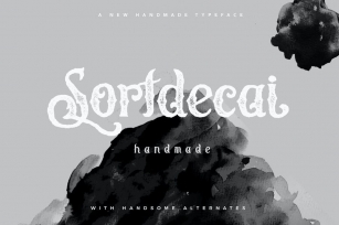 Sortdecai Handmade Font Download