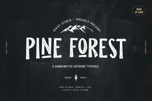 Pine Forest Font Download
