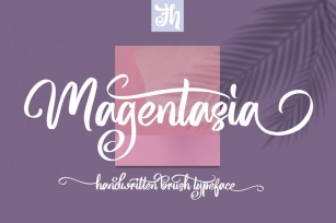 Magentasia - Handwritten Font Font Download