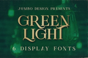 Green Light - Vintage Style Font Font Download