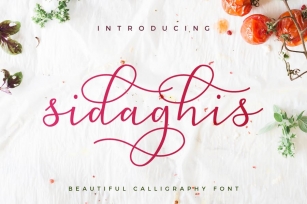 Sidaghis Font Download