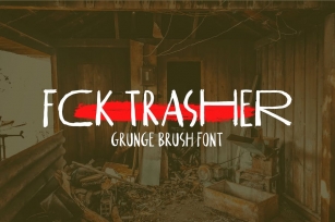 FCK Trasher Font Download