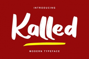 Kalled | Modern Typeface Script Font Font Download